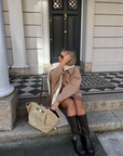 Chic Oversized Wool Jacket Women