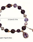 Polished Natural Crystal Bracelet