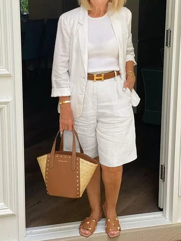 Casual Long Sleeve Two-Piece Set