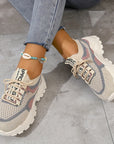 Amanda Stylish Mesh Sneakers with Flexible Fit