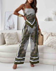 Trendy Lace-Up Vest Two-Piece Outfit