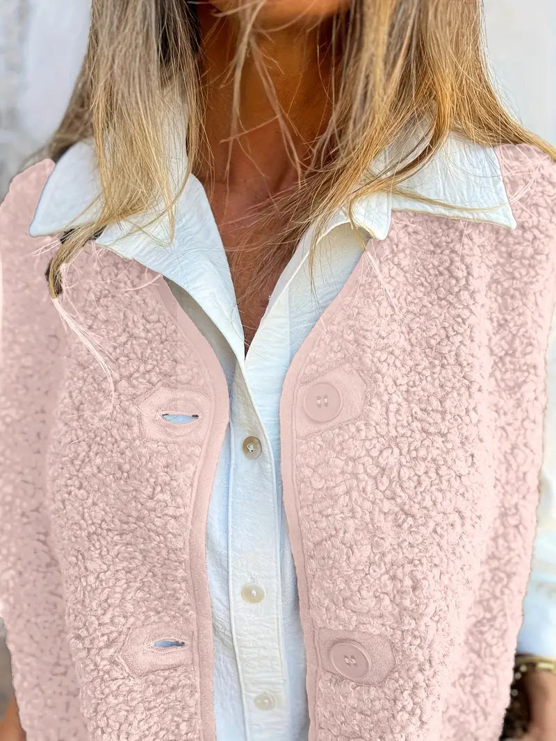 Women's Casual Sleeveless Vest Jacket