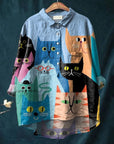 Cute Chloe Dog Drawing Print T-Shirt