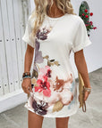 Casual Placement Print Dress