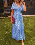 Petal Tone Flowy Midi Dress