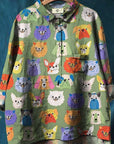 Puck Dog Art Shirt with Bold Design