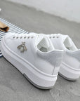 Fashionable PU Leather Platform Shoes