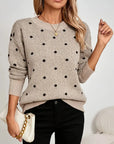 Women's Comfortable Round Neck Sweater