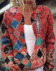 Elizabeth Warm Cardigan with Elegant Drape