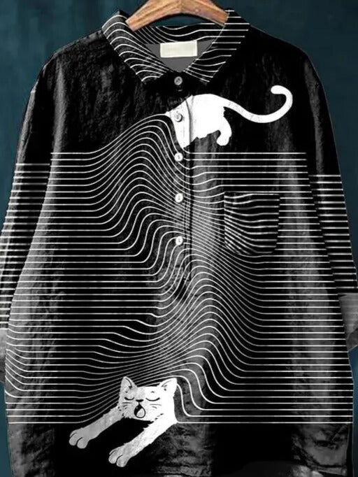 Coco Inspired Tee with Feline Flair