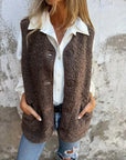 Women's Casual Sleeveless Vest Jacket