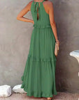 Soft Ruffle Casual Dress – Lightweight, Flowy Summer Style Perfect for Travel & Everyday Elegance