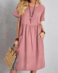 Soft Flowing Dress with Casual Ease