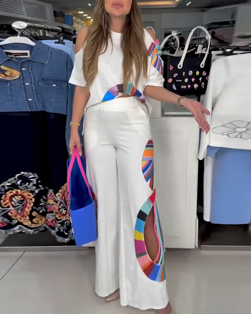 Two Piece Fashionable Set