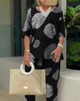 Circle Pattern Design Two Piece-Set