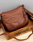 Elegant Soft Leather Bag with Clean Design