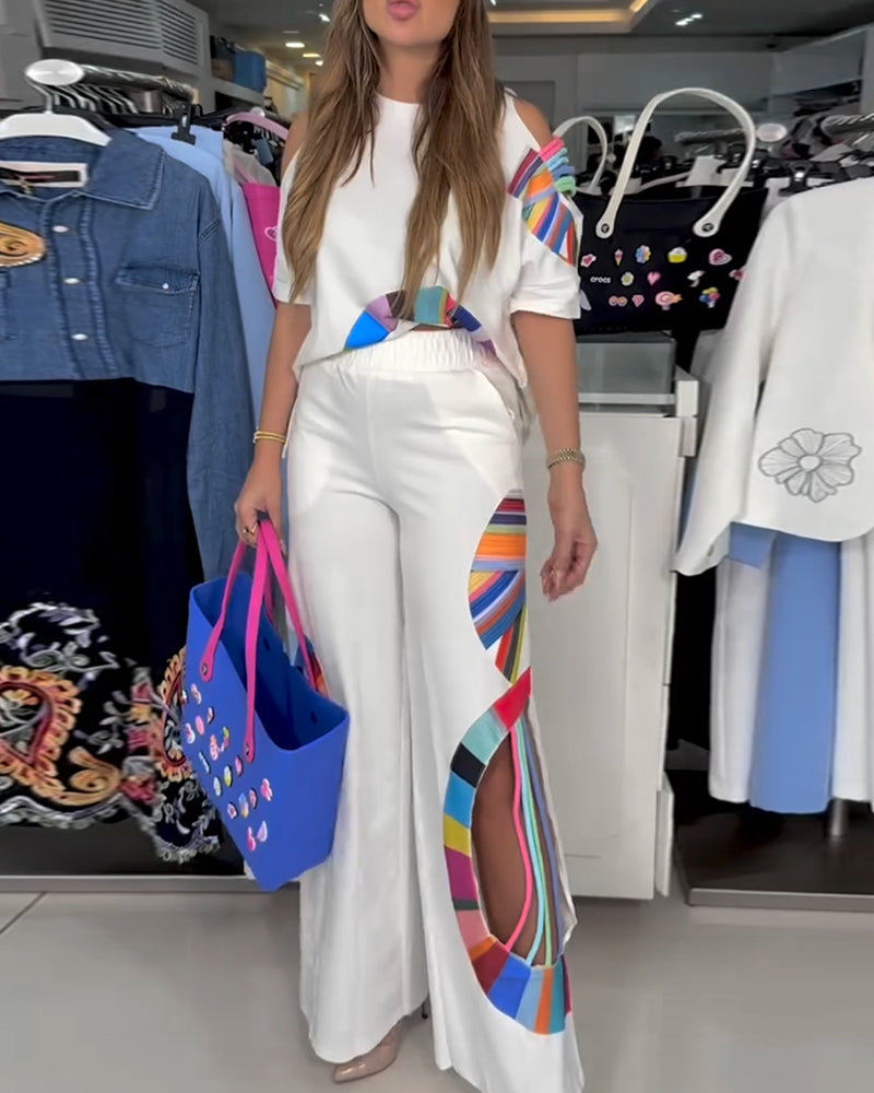 Two Piece Fashionable Set