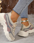 Amanda Stylish Mesh Sneakers with Flexible Fit
