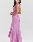 Sleeveless Ruched Bodycon Evening Dress
