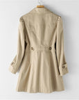 Elegant Long Trench Coat for Women