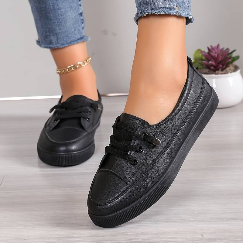 Elegant Women's Slip-On Sneakers – Stylish & Comfortable