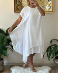 Double Layer Short Sleeve Dress