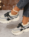 Amanda Stylish Mesh Sneakers with Flexible Fit