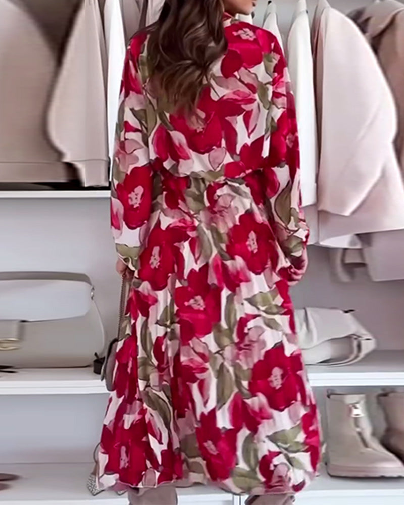 Street Fashion Printed Dress