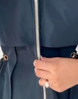 Hooded Jacket Trench Coat