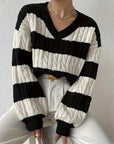 Trendy Cozy Knit Sweater for Women