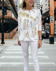 Round Neck Long Sleeve Top