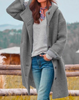 Elegant WoolKnit Jacket for Women
