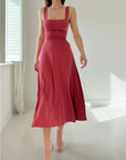 Stylish Reversible Midi Dress for Women