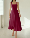 Stylish Reversible Midi Dress for Women