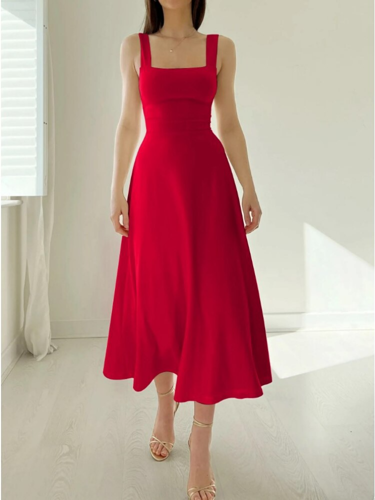 Stylish Reversible Midi Dress for Women