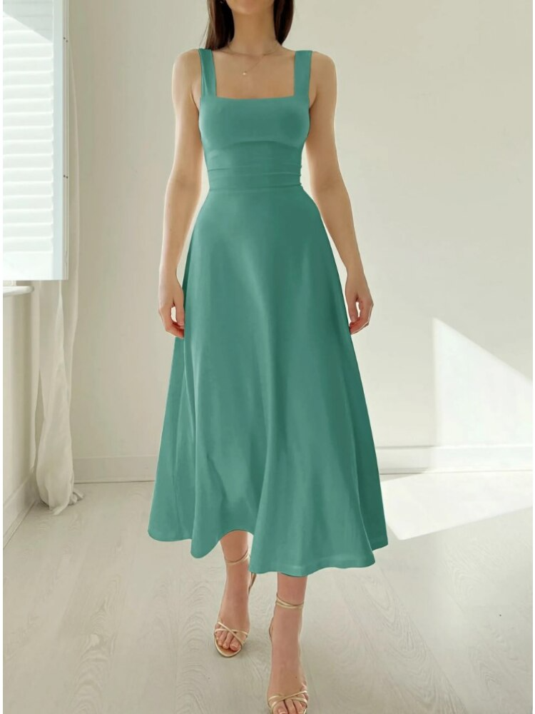 Stylish Reversible Midi Dress for Women