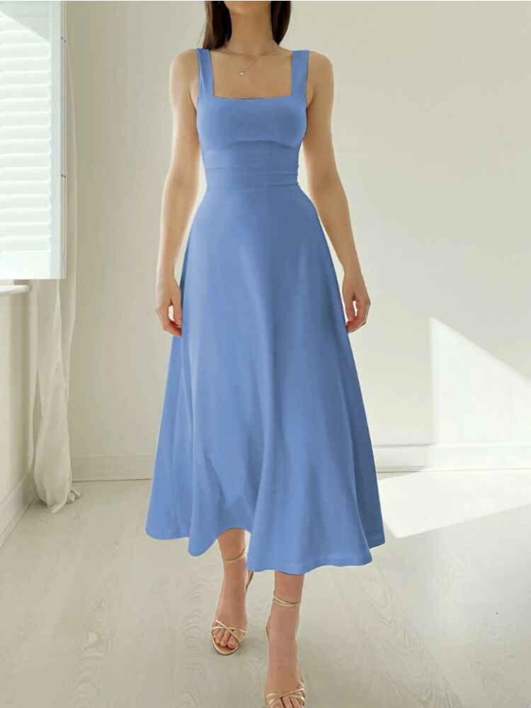 Stylish Reversible Midi Dress for Women