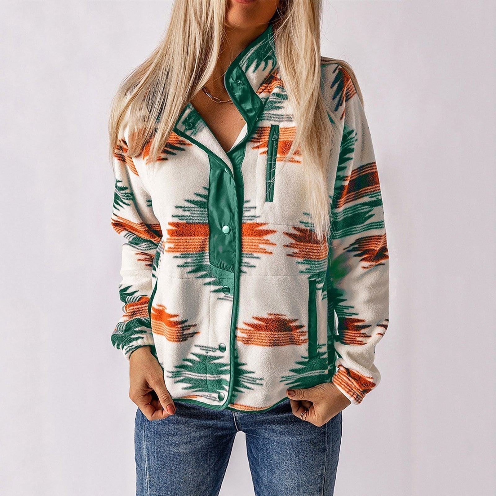 Trendy Atsaki Bomber Style Jacket