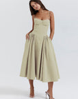 Vintage Cross-Border Fashionable Tank Long Dress