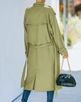 Women's Double-Breasted Trench Coat