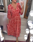 Free Spirit Maxi Dress with Tiered Boho Layers