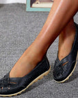 Soft Leather Moccasins with Airy Design