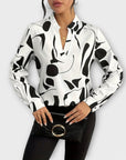 Elegant Blouse With Design – Lightweight, Feminine Statement Top for Workdays or Weekend Styling