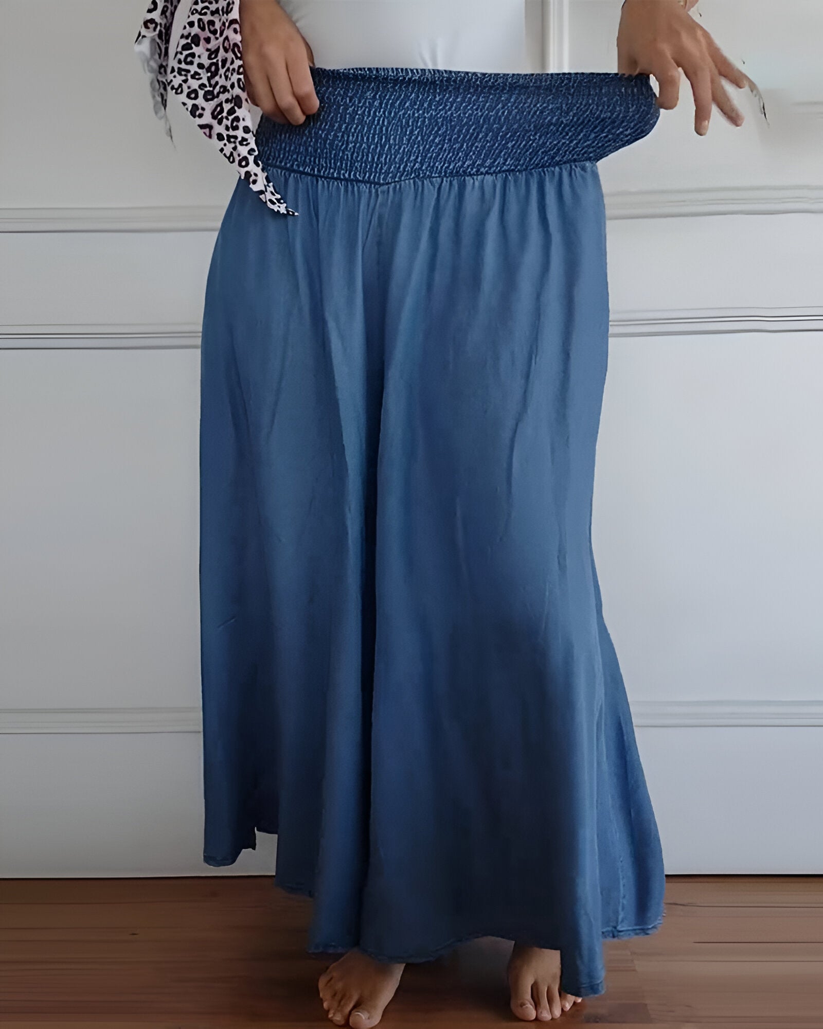 Comfortable Pants with Elastic Waist