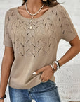 Chic Hollow Out Knitted Top
