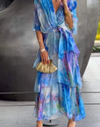 Elegant bohemian long dress