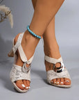 Classic Stiletto Heel Sandals