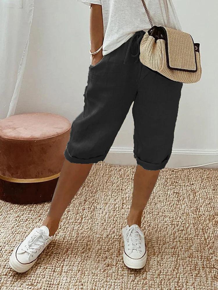 Linen and Cotton Shorts