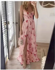 Vintage-Inspired Elegant Floral Dress
