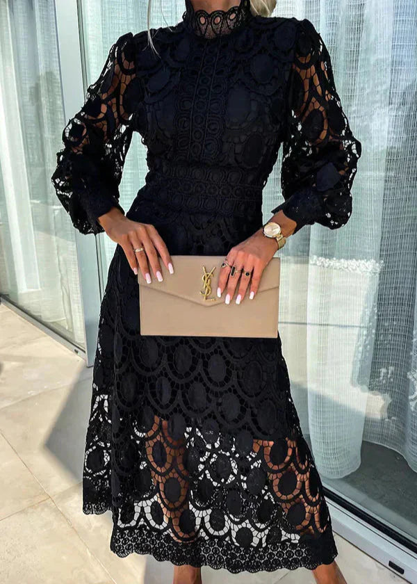 Stylish Flattering Long Dress